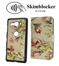 CoverIn Skimblocker Design Magneettilompakko Sony Xperia XZ2 Compact (H8324)