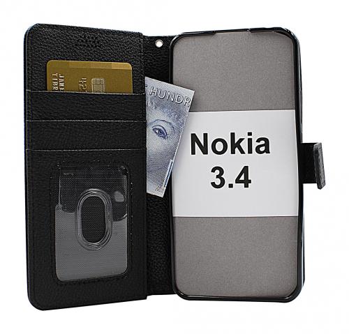 billigamobilskydd.se New Jalusta Lompakkokotelo Nokia 3.4