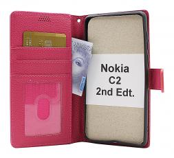 billigamobilskydd.se New Jalusta Lompakkokotelo Nokia C2 2nd Edition