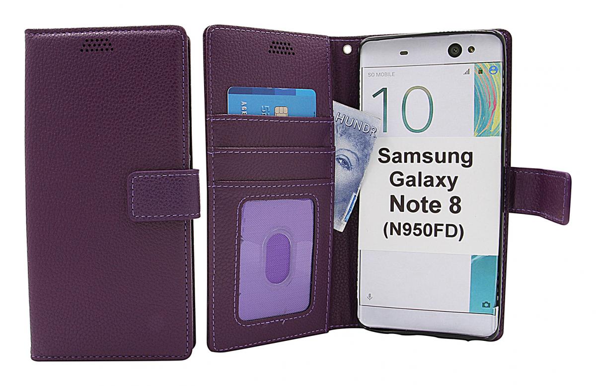 billigamobilskydd.se New Jalusta Lompakkokotelo Samsung Galaxy Note 8 (N950FD)