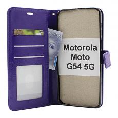 billigamobilskydd.se Crazy Horse Lompakko Motorola Moto G54 5G