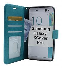 billigamobilskydd.se Crazy Horse Lompakko Samsung Galaxy XCover Pro (G715F/DS)