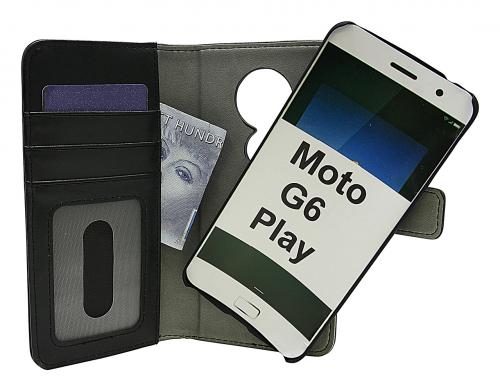 CoverIn Skimblocker Magneettilompakko Motorola Moto G6 Play