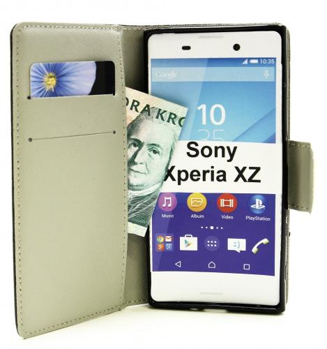 billigamobilskydd.se Kuviolompakko Sony Xperia XZ (F8331)