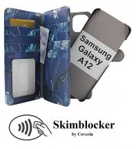 CoverIn Skimblocker XL Magnet Designwallet Samsung Galaxy A12