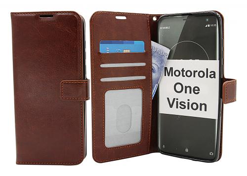 Crazy Horse Lompakko Motorola One Vision