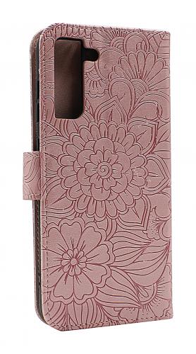 billigamobilskydd.se Flower Standcase Wallet Samsung Galaxy S21 FE 5G (SM-G990B)