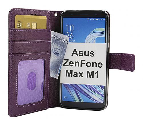 billigamobilskydd.se New Jalusta Lompakkokotelo Asus ZenFone Max M1 (ZB555KL)