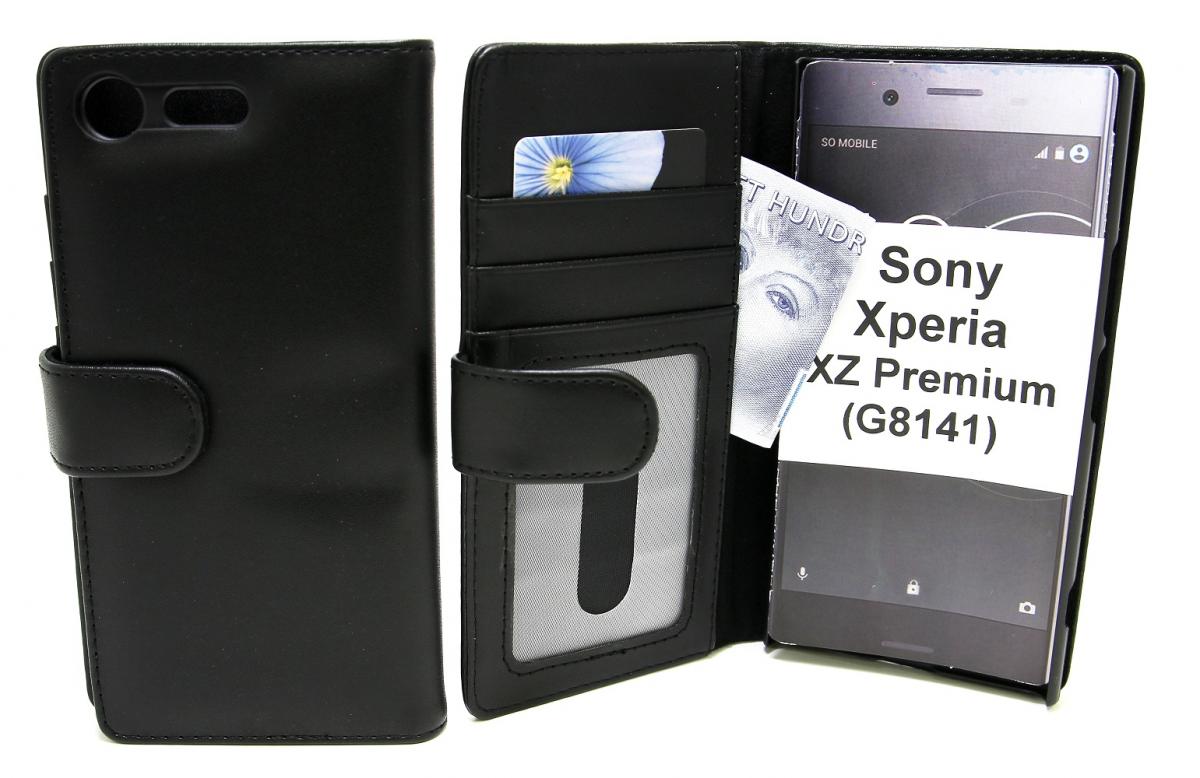 billigamobilskydd.se Lompakkokotelot Sony Xperia XZ Premium (G8141)