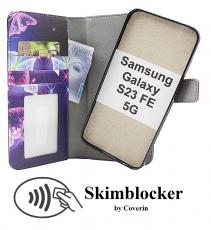CoverIn Skimblocker Design Magneettilompakko Samsung Galaxy S23 FE 5G