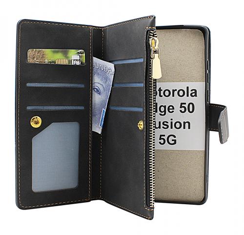 billigamobilskydd.se XL Standcase Luksuskotelo puhelimeen Motorola Edge 50 Fusion 5G