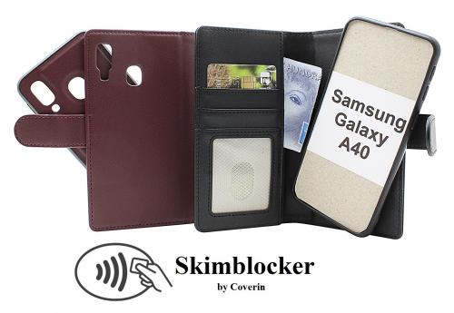 Coverin Skimblocker Samsung Galaxy A40 Magneetti Puhelimen Kuoret