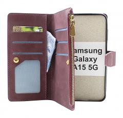billigamobilskydd.se XL Standcase Luksuskotelo puhelimeen Samsung Galaxy A15 5G
