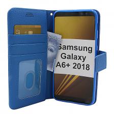 billigamobilskydd.se New Jalusta Lompakkokotelo Samsung Galaxy A6+ 2018 (A605FN/DS)