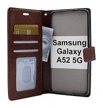 billigamobilskydd.se Crazy Horse Lompakko Samsung Galaxy A52 / A52 5G / A52s 5G