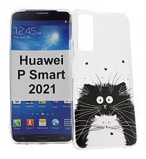 billigamobilskydd.se TPU-Designkotelo Huawei P Smart 2021