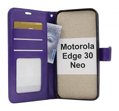 billigamobilskydd.se Crazy Horse Lompakko Motorola Edge 30 Neo 5G