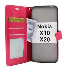 billigamobilskydd.se Crazy Horse Lompakko Nokia X10 / Nokia X20