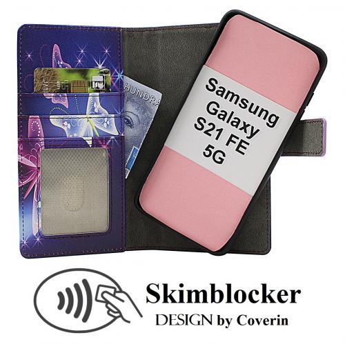 Coverin Skimblocker Samsung Galaxy S21 FE 5G Magneetti Puhelimen Kuoret Design