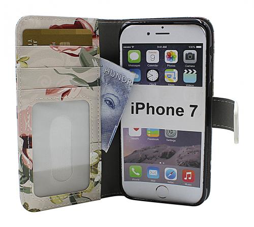 CoverIn Skimblocker Design Magneettilompakko iPhone 7