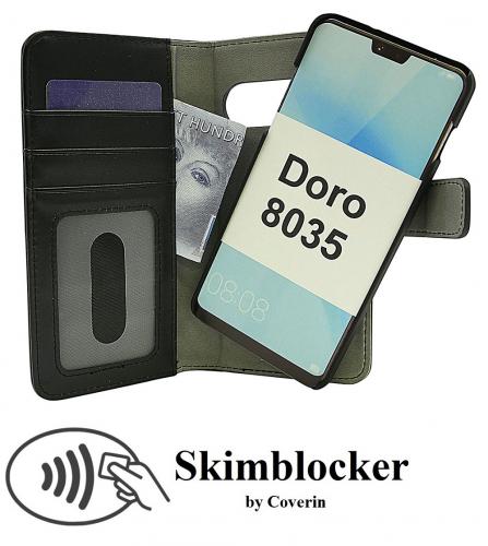 CoverIn Skimblocker Magneettikotelo Doro 8035
