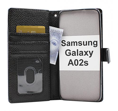 billigamobilskydd.se New Jalusta Lompakkokotelo Samsung Galaxy A02s (A025G/DS)