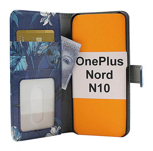 CoverIn Skimblocker Design Magneettilompakko OnePlus Nord N10