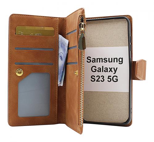 billigamobilskydd.se XL Standcase Luksuskotelo puhelimeen Samsung Galaxy S23 5G