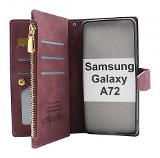 billigamobilskydd.se XL Standcase Luxwallet Samsung Galaxy A72 (SM-A725F/DS)