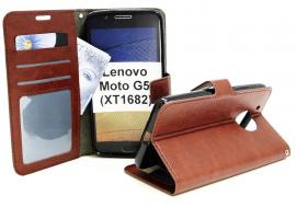 billigamobilskydd.se Crazy Horse Lompakko Lenovo Moto G5 (XT1682)