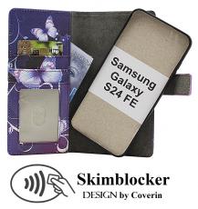 Coverin Skimblocker Samsung Galaxy S24 FE Magneetti Puhelimen Kuoret Design