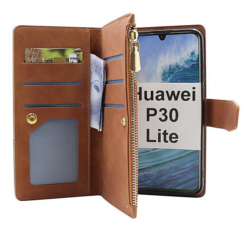 billigamobilskydd.se XL Standcase Luksuskotelo puhelimeen Huawei Huawei P30 Lite