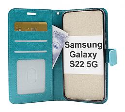 billigamobilskydd.se Crazy Horse Lompakko Samsung Galaxy S22 5G