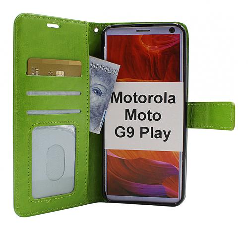 Crazy Horse Lompakko Motorola Moto G9 Play