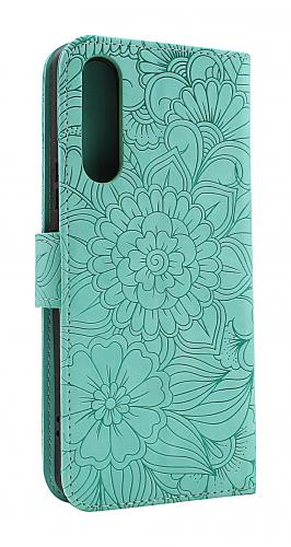 billigamobilskydd.se Flower Standcase Wallet Sony Xperia 10 V 5G