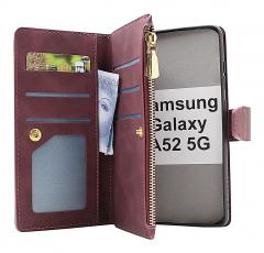 billigamobilskydd.se XL Standcase Luksuskotelo puhelimeen Samsung Galaxy A52 / A52 5G / A52s 5G