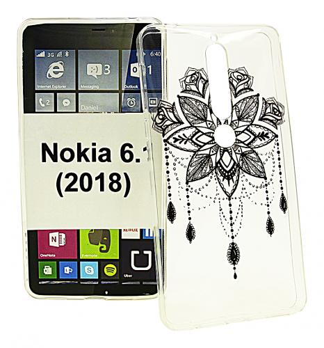 billigamobilskydd.se TPU-Designkotelo Nokia 6 (2018)