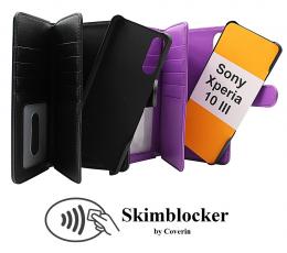 CoverIn Skimblocker XL Magnet Wallet Sony Xperia 10 III (XQ-BT52)
