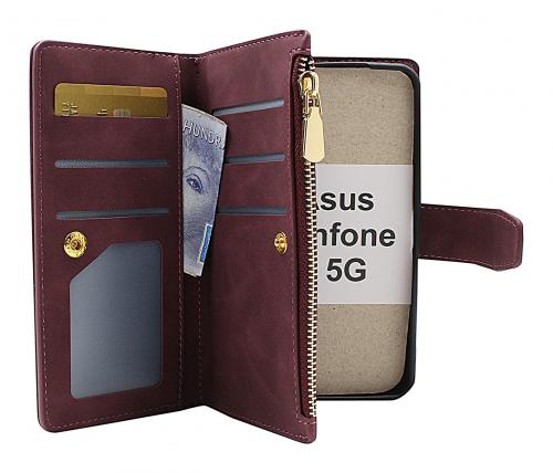 billigamobilskydd.se XL Standcase Luksuskotelo puhelimeen Asus Zenfone 9 5G