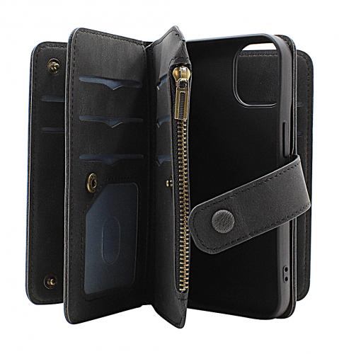billigamobilskydd.se XL Snap Zipper Wallet iPhone 15