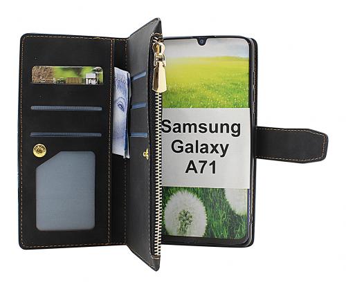 billigamobilskydd.se XL Standcase Luksuskotelo puhelimeen Samsung Galaxy A71 (A715F/DS)