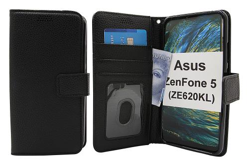 billigamobilskydd.se New Jalusta Lompakkokotelo Asus ZenFone 5 (ZE620KL)