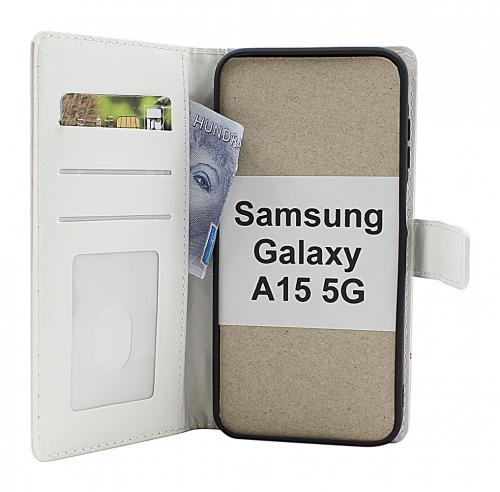 billigamobilskydd.se Kuviolompakko Samsung Galaxy A15 5G