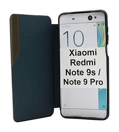 billigamobilskydd.se Smart Flip Cover Xiaomi Redmi Note 9s / Note 9 Pro