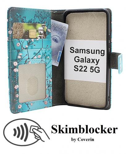 Coverin Skimblocker Samsung Galaxy S22 5G Magneetti Puhelimen Kuoret Design