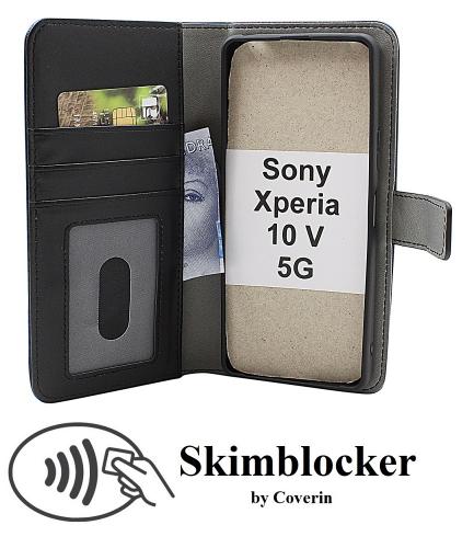 CoverIn Skimblocker Magneettikotelo Sony Xperia 10 V 5G