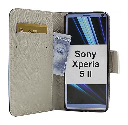 billigamobilskydd.se Kuviolompakko Sony Xperia 5 II (XQ-AS52)