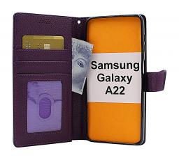 billigamobilskydd.se New Jalusta Lompakkokotelo Samsung Galaxy A22 (SM-A225F/DS)