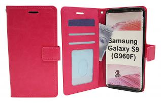 billigamobilskydd.se Crazy Horse Lompakko Samsung Galaxy S9 (G960F)