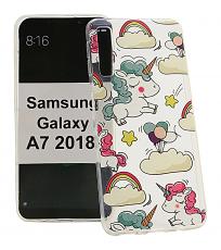 billigamobilskydd.se TPU-Designkotelo Samsung Galaxy A7 2018 (A750FN/DS)